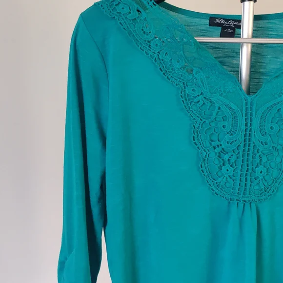 Turquoise Blouse - Picture 2 of 10